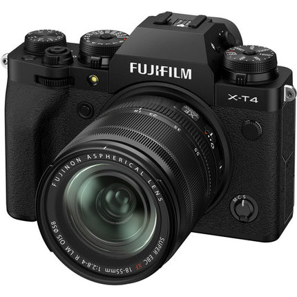 FUJIFILM X-T4 Mirrorless Camera with 18-55mm Lens