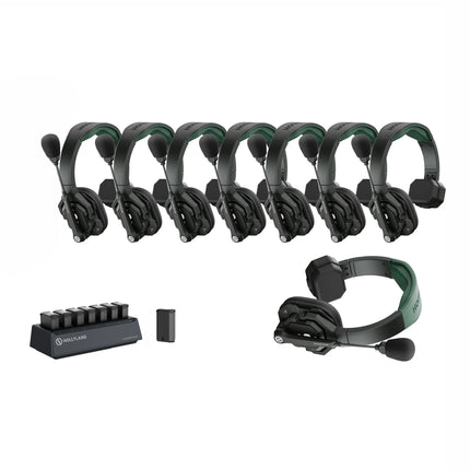 Hollyland Solidcom SE Pro 8S 8-Person Full-Duplex Single-Ear Headset Intercom System (1.9 GHz)