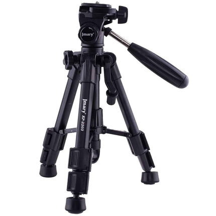 JMARY KP-2203 Professional Aluminium Alloy Tripod Stand with 3-Way Swivel Pan Head for All DSLR Cameras Specially Designed