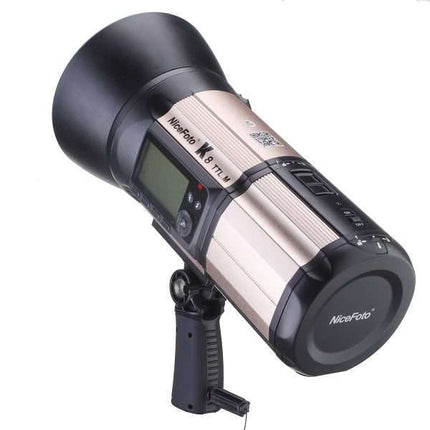 NiceFoto K8 TTL.M -TTL HSS 1/8000S Battery Powered Outdoor Flash