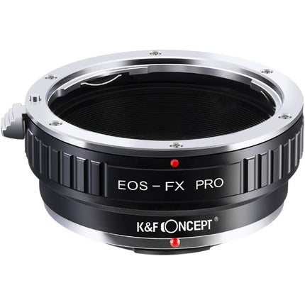 K&F EOS-FX Pro Concept Lens Mount Adapter With Light Reducing Paint TO FUJI X