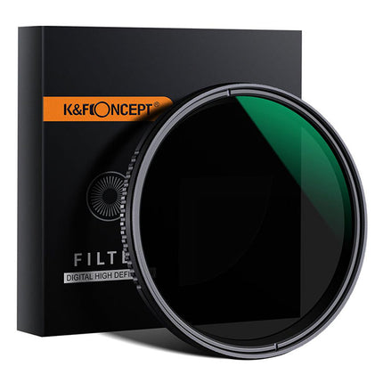 K&F Fader NDX ND8-ND2000 Green Filter 58 MM