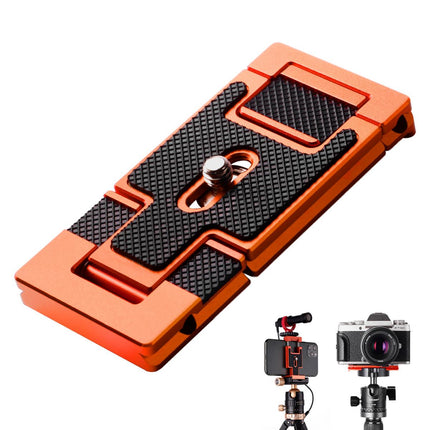 K&F Concept CA02 Aluminum Multi Quick Release Plate 2-in-1