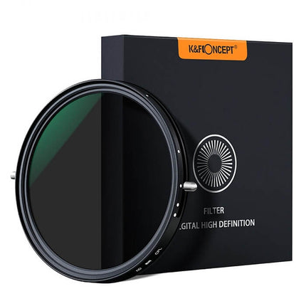 K&F 52MM CPL+Variable-Fader NDX ND2-ND32- Green