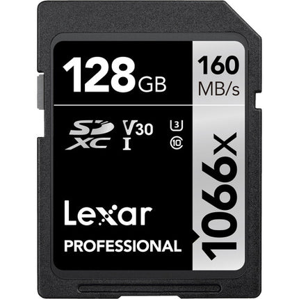 Lexar Professional 1066x UHS-I SDXC Memory Card 160 MBs