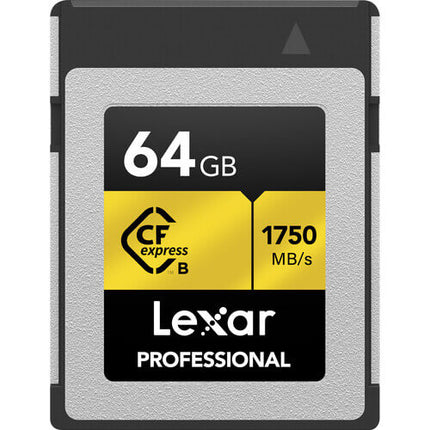 Lexar Professional CFexpress Type B 1750MB Card GOLD Series - 64 GB