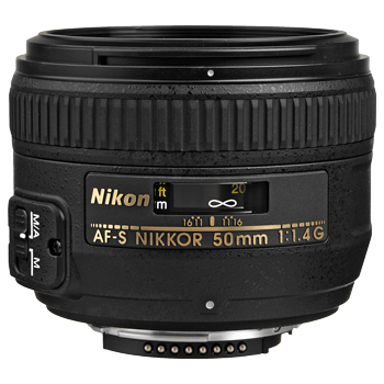 Nikon AF-S NIKKOR 50mm f/1.4G Lens