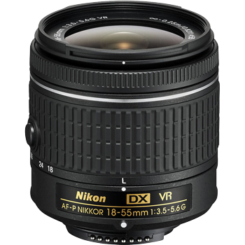Nikon AF-P DX NIKKOR 18-55mm f/3.5-5.6G VR Lens