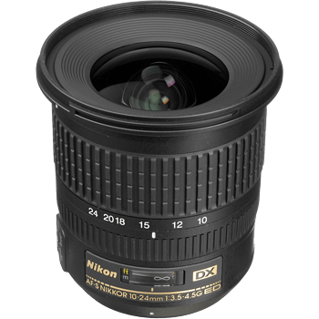 Nikon AF-S DX NIKKOR 10-24mm f/3.5-4.5G ED Lens