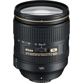 Nikon AF-S NIKKOR 24-120mm f/4G ED VR Lens