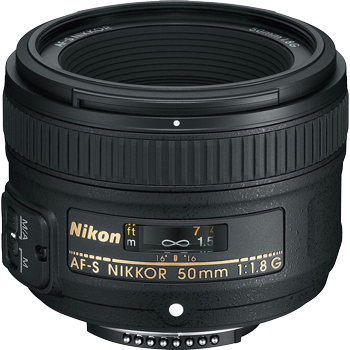 Nikon AF-S NIKKOR 50mm f-1.8G Lens