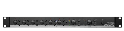 AUDAC PRE126 TWO ZONE - 6 CHANNEL STEREO PREAMPLIFIER