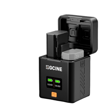 ZGCINE PS-FZ100 Charging Case USBC PD Fast Dual Charger