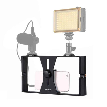 Generic Live Broadcast Smartphone Video Rig Filmmaking Recording Handle Stabilizer Bracket