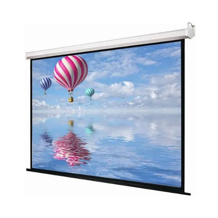 Generic Motorized Projection Screen Electric Roll Up Projector Screen With Remote 300 X 300 cm