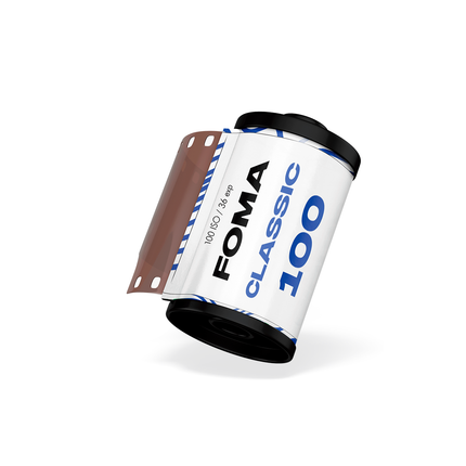 Foma Fomapan 100 Classic Black and White Negative Film (35mm Roll Film- 36 Exposures- Hand-rolled by SHUTTER SHOP)