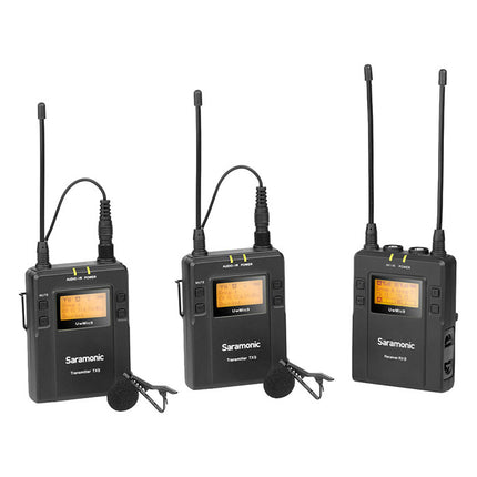 Saramonic UHF 2-Person Wireless Microphone System UwMic9 Kit2