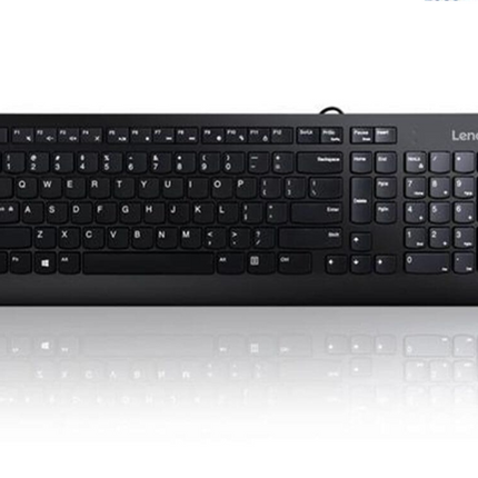 Lenovo 300  Keyboard Wired USB Arabic - Black
