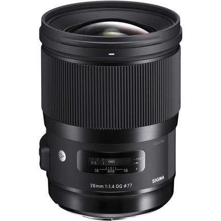 Sigma 28mm f-1.4 DG HSM Art Lens for Canon