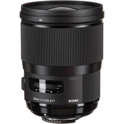 Sigma 28mm f-1.4 DG HSM Art Lens for Nikon