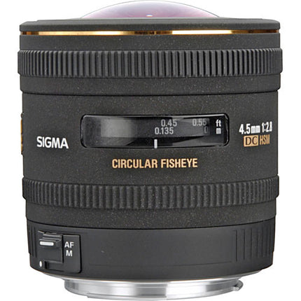 Sigma 4.5mm f/2.8 EX DC HSM Circular Fisheye Lens for Nikon F
