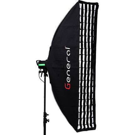 General Strip Softbox 30x120CM with grid and Bowens
