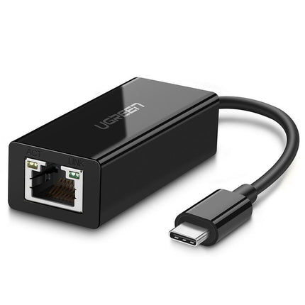 UGREEN USB 2.0 Type C 10-100Mbps Ethernet Adapter 110Mm Black