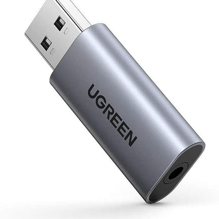 Ugreen USB to Audio Jack USB External Sound Card 3.5mm Audio Adapter