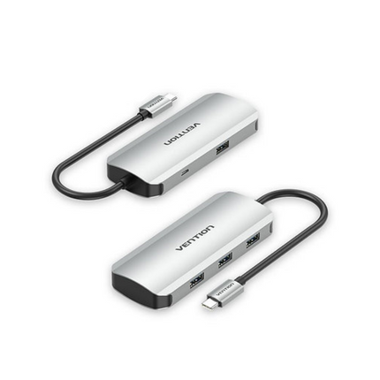 Vention USB-C to 4-Ports USB 3.0 Micro B Hub