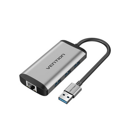 Vention USB 3.0 to 3-Port USB 3.0 Gigabit Ethernet Docking Station