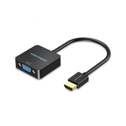 Vention HDMI to VGA Converter with Female Micro USB and Audio Port