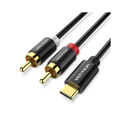 Vention USB-C to Double RCA Male Audio Cable
