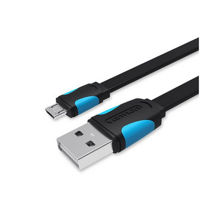 Vention Flat USB 2.0 A Male to Micro B Male Cable
