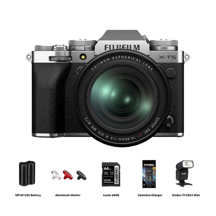 FUJIFILM X-T5 Mirrorless Camera (With FREE Gifts)