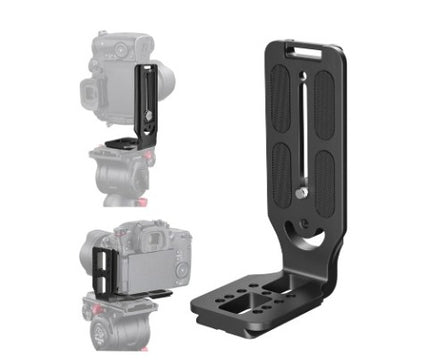 Generic DSLR Camera L Bracket Vertical Horizontal Switching Tripod Quick Release Plate