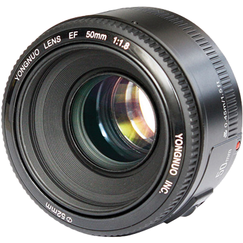 Yongnuo YN 50mm f-1.8 Lens for Nikon F Mount