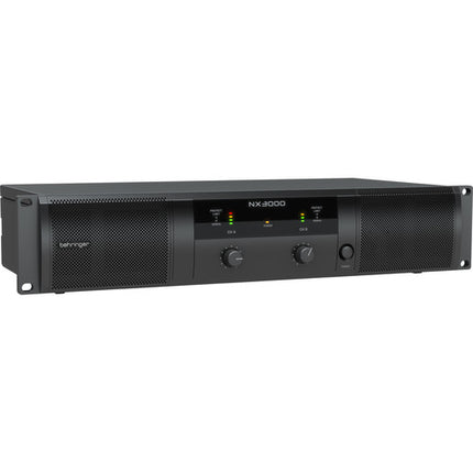 Behringer NX3000 Ultra-Lightweight- High-Density Class-D Stereo Power Amplifier (440W-Channel at 8 Ohms)