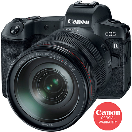 Canon EOS R Mirrorless Digital Camera with 24-105mm Lens