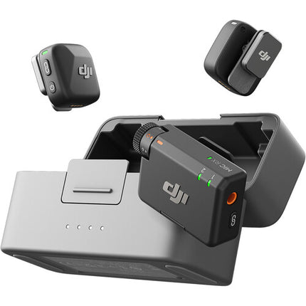 DJI Mic Mini 2-Person Compact Wireless Microphone System for Camera and Smartphone (2.4 GHz)