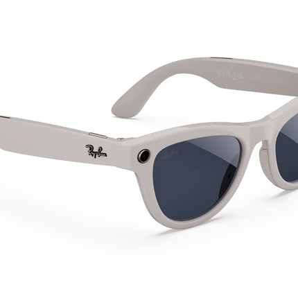 Ray Ban Meta Skyler Gen 1-F Shiny Chalky Gray-L Transitions Sapphire
