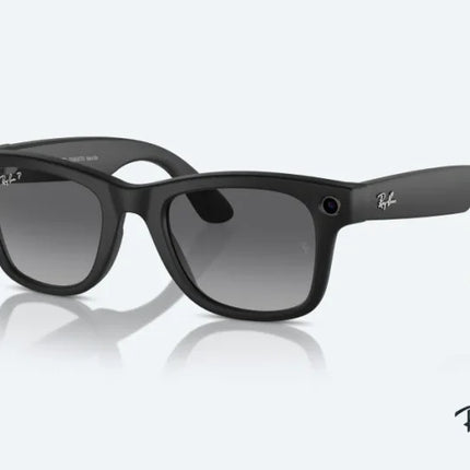 Ray-Ban Meta Wayfarer (Gen 1) F Matte Black L Polarized Gradient Graphite
