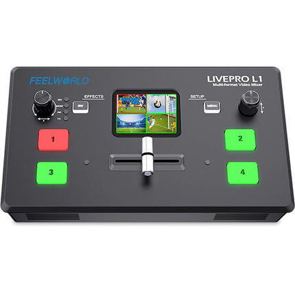 FeelWorld LIVE PRO L1 V1 Multi-Format Live Streaming Mini Switcher