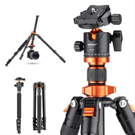 K&F Concept Aluminum DSLR Tripod O254A3 with BH-28L Ball Head