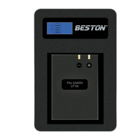 Beston Single Charger E6 for Canon