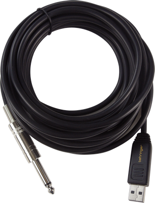 BEHRINGER Guitar USB Interface- Black (GUITAR2USB)