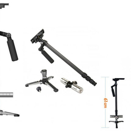 TRIOPO Stabilizer and MONOPOD TRIPOD FM-28043 Carbon Fiber Handheld For DSLR Camera