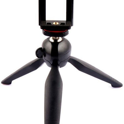 Yuntfng XH-228 Mini Tripod With Desktop Tripod For Camera and Mobile Phone - Black