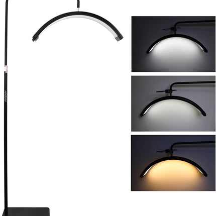 Generic LED Moon Light M6x Floor LED Video Light Half-Moon Shaped Fill Light