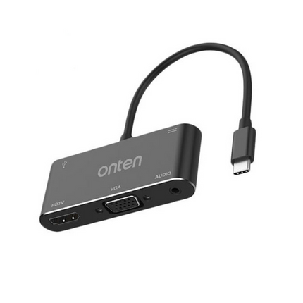 Onten 9573S 5 IN 1 Type-C Multifunctional Dock Station