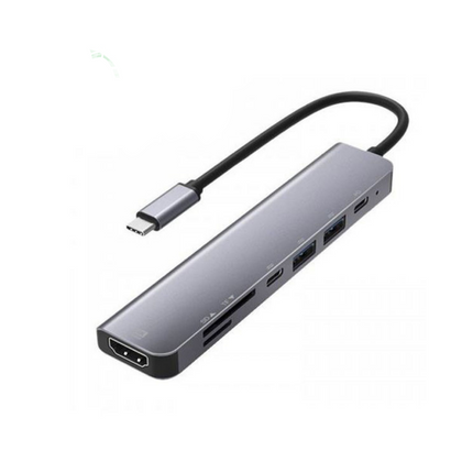 Onten UC902 7 IN 1 Type-C Multifunctional Dock Station